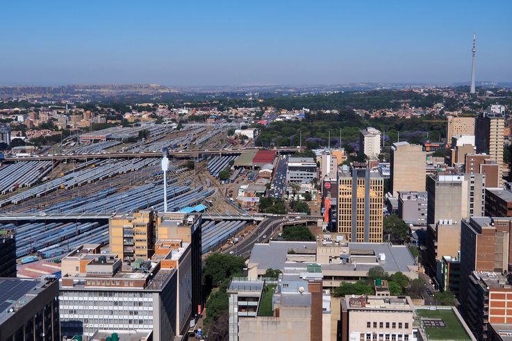 Johannesburgo desde Braamfontein Gate