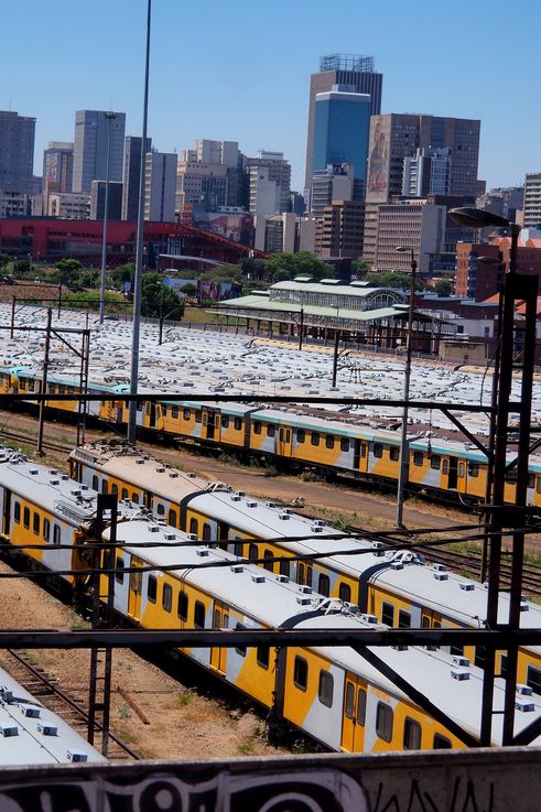 Trenes de Braamfontein - Johannesburgo