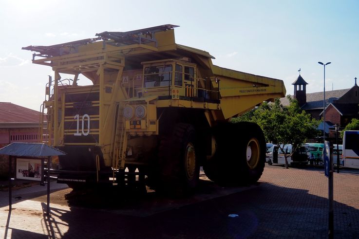 Camión de acarreo Unit rig mark 36 - Johannesburgo