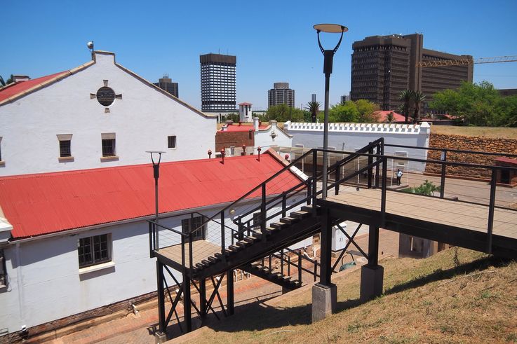 Old Fort en Constitution Hill - Johannesburgo