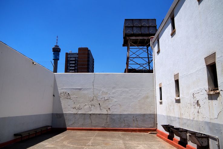 Old Fort en Constitution Hill - Johannesburgo