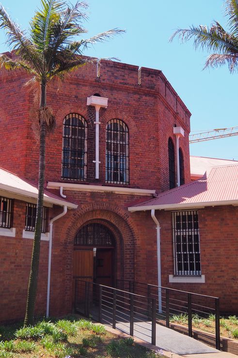 Prisión de mujeres en Constitution Hill en Johannesburgo
