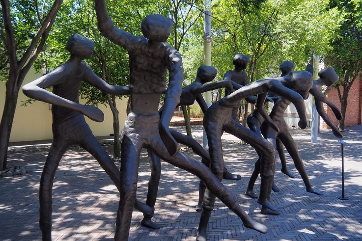 Moving into dance en Constitution Hill en Johannesburgo