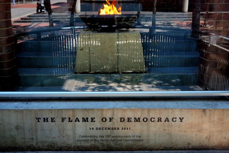Constitution Hill en Johannesburgo
