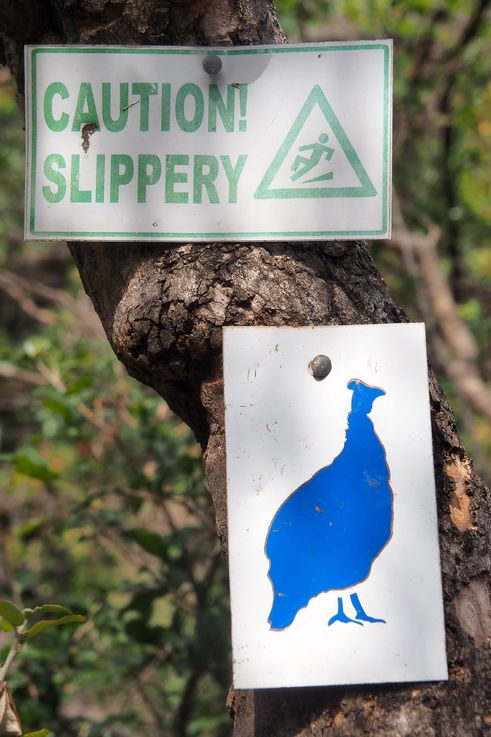 Precaución Resbaladizo - Blyde Canyon