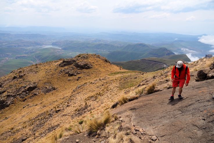 Royal Natal National Park Sentinel Hiking Trail dans le Drakensberg