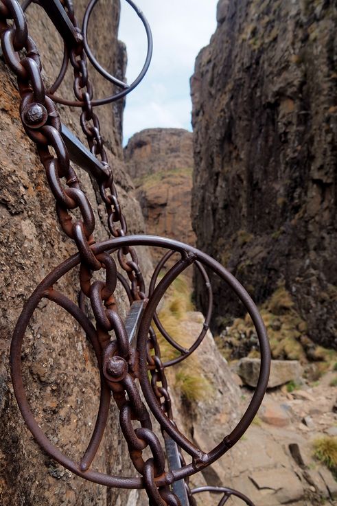 Echelles du Chain Ladders Royal Natal National Park