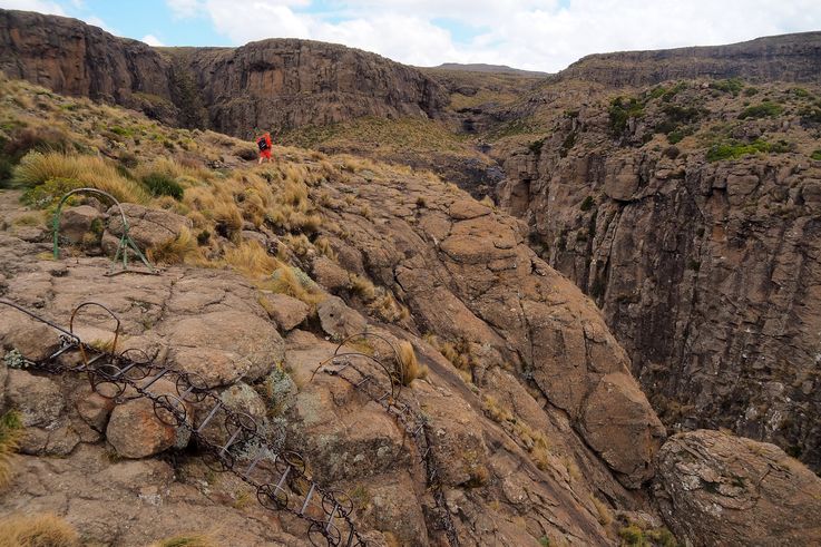 Royal Natal National Park Sentinel Hiking Trail dans le Drakensberg