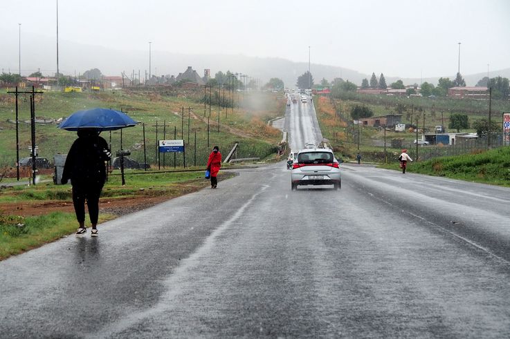 Neige à Phuthaditjhaba