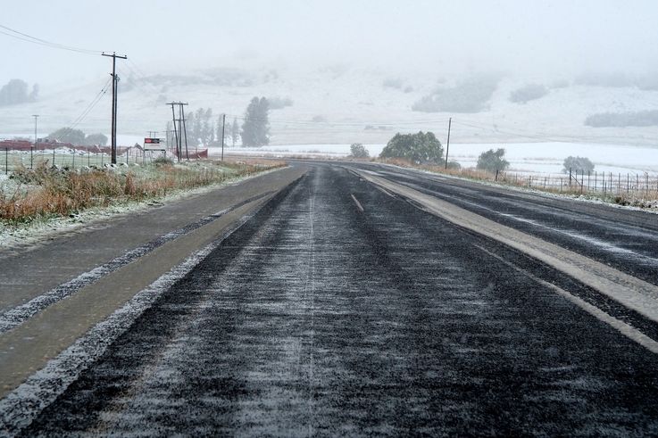 Neige dans le Drakensberg