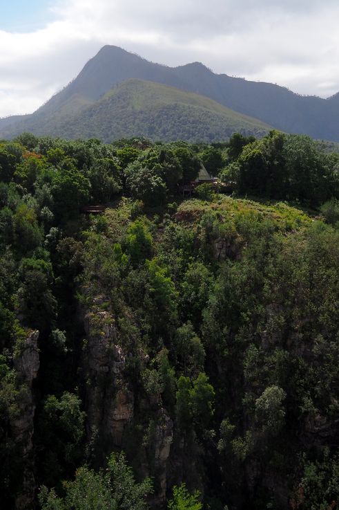 Storms River Bridge in Tsitsikamma National Park