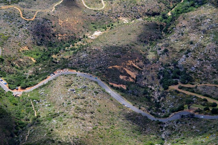 Desde la cima de Table Mountain