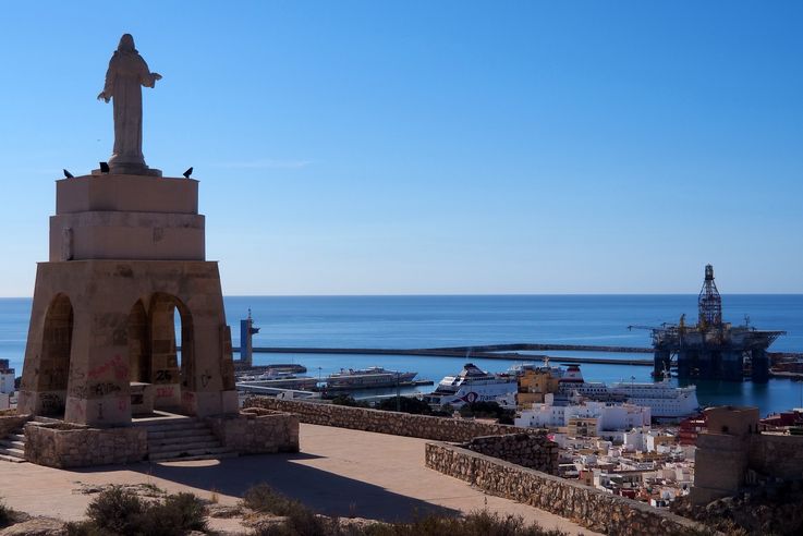 San Cristobal Hill in Almeria