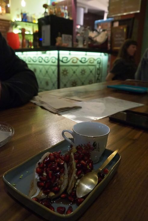 Dessert aux grenades (Málaga)
