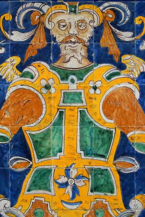 Loza en el Real Alcázar de Sevilla