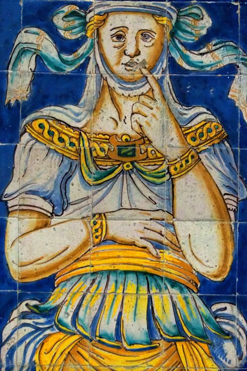 Loza en el Real Alcázar de Sevilla