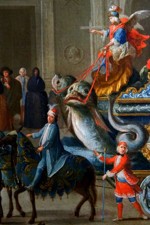 Chariot of Parnassus by Domingo Martinez (Museum of Fine Arts of Seville)