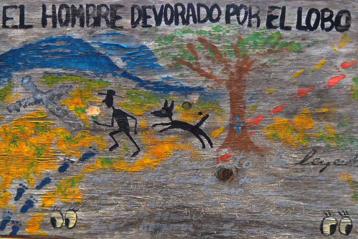 El hombre devorado por el lobo. Sendero Cortelazor - Barrial La Joya