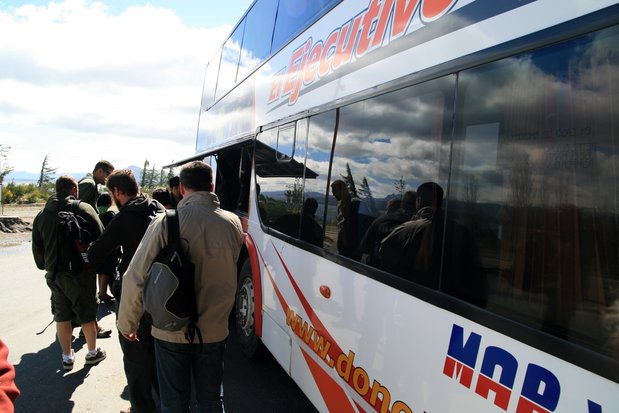 Llegada a San Carlos de Bariloche