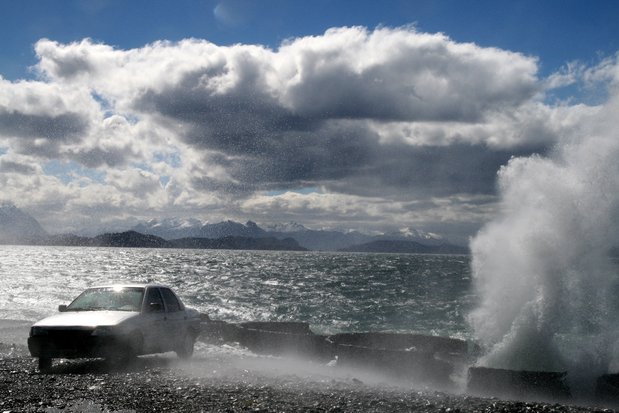 El lago Nahuel Huapi en San Carlos de Bariloche