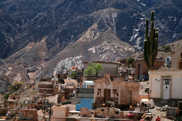 Maimara Cemetery in the Quebrada de Humahuaca