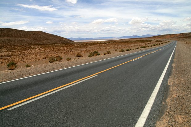 Route 52. Towards Salinas Grandes.