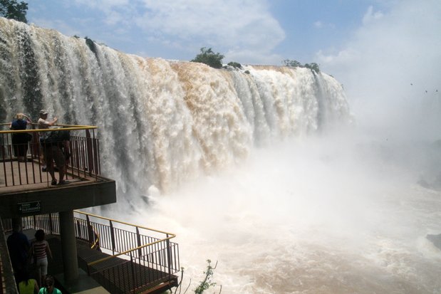 Cataratas del Iguazú. Brasil.