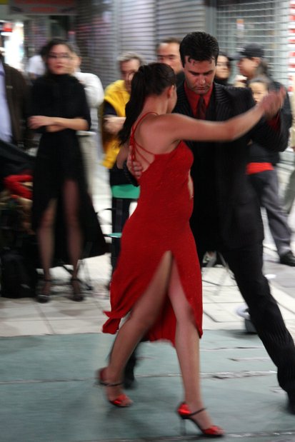Salsa en las calles de Buenos Aires