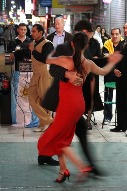 Salsa en las calles de Buenos Aires