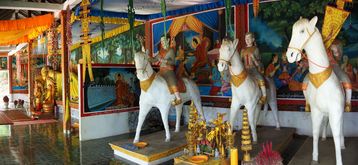 Dans le temple Phnom Chisor