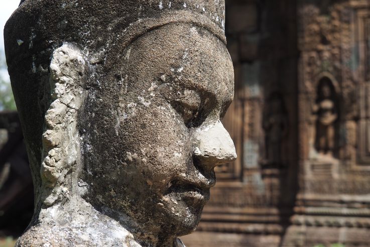 Au temple Wat Nokor