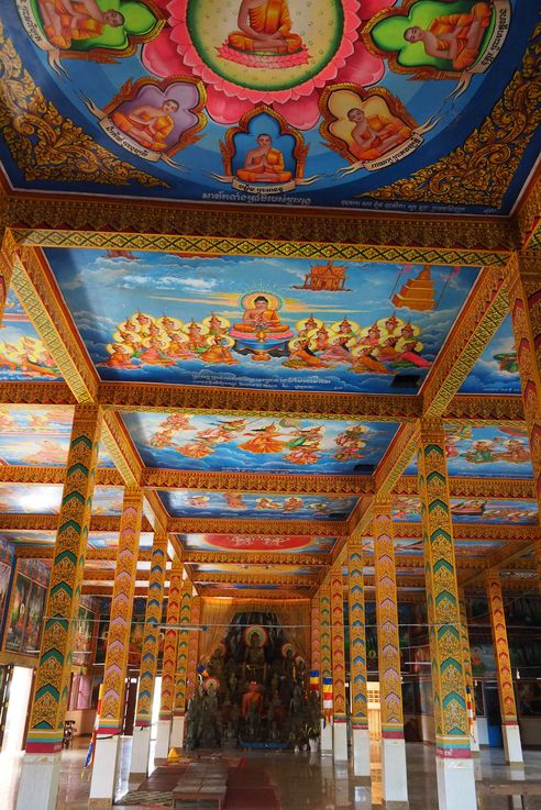 La pagode Tep Nimitt de Kampong Cham