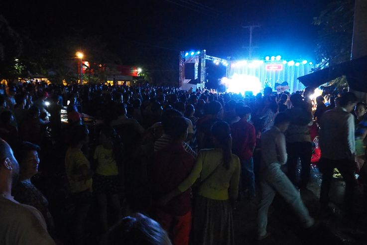Cambodian idol 2015 à Kampong Cham