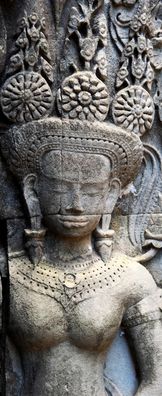 Apsara en el templo de Angkor Thommanon