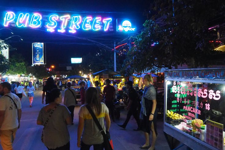 La Pub Street de Siem Reap