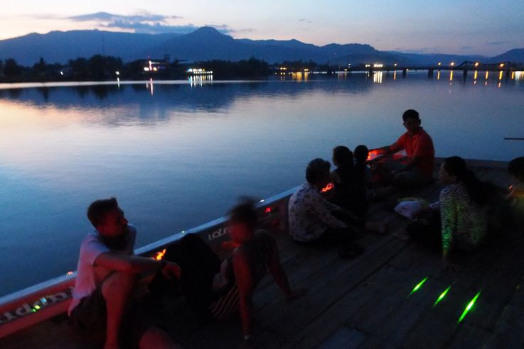 Rivière Preaek Tuek Chhu à Kampot