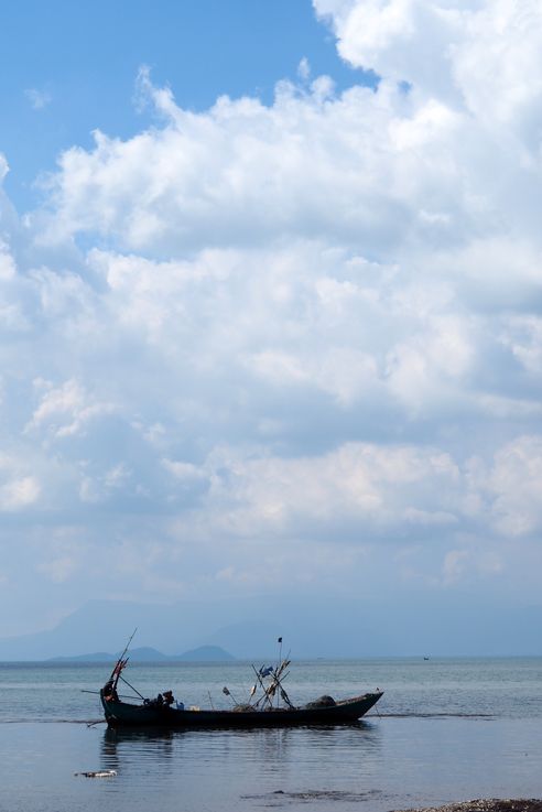 Dans la ville de Kep