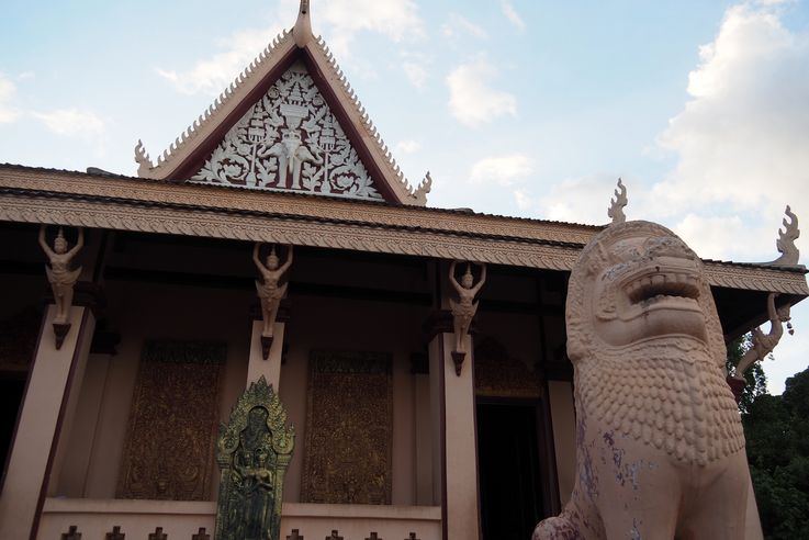 La pagoda de Wat Phnom de Phnom Penh