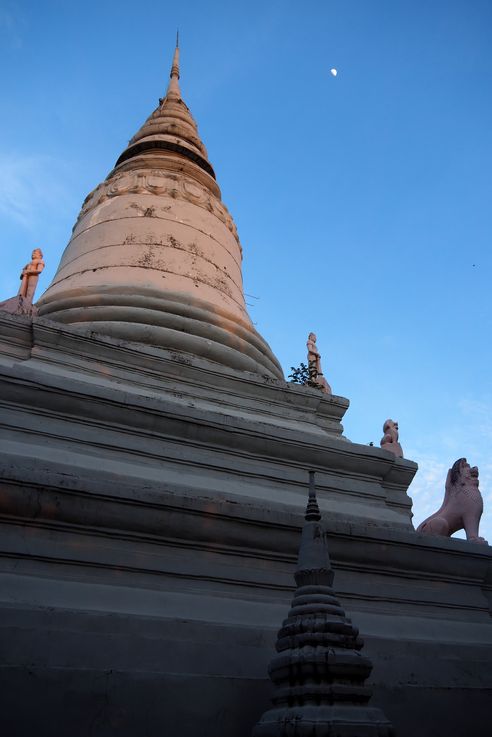 La pagoda de Wat Phnom de Phnom Penh