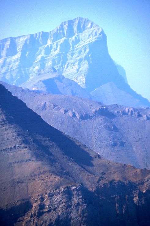 Ha Ling Peak en la cordillera de Kananaskis.