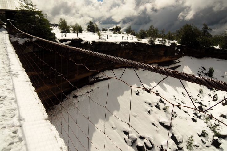 Las cuevas volcánicas de Villarrica