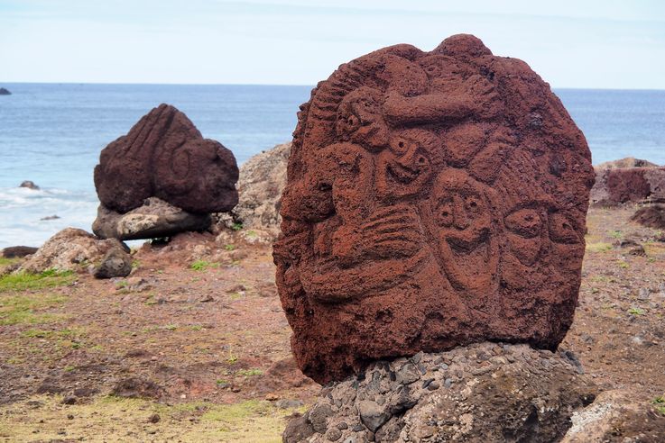 Hanga Roa en la Isla de Pascua