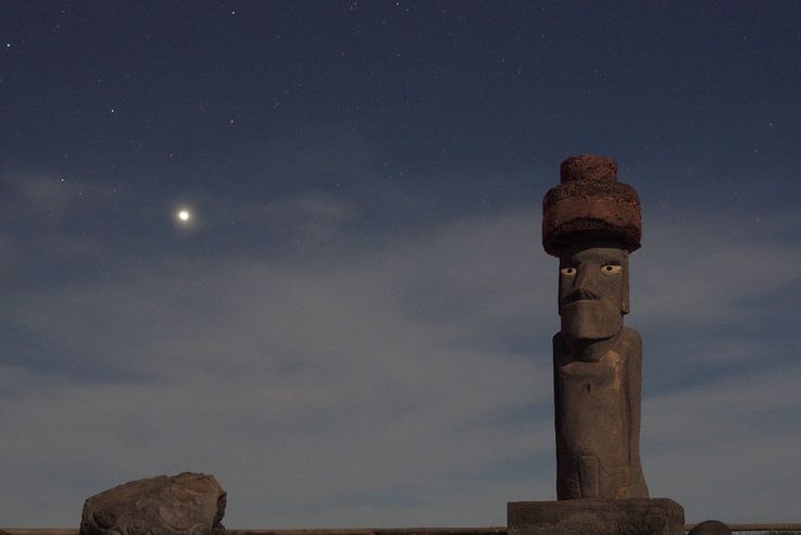 El camping Mihinoa en la Isla de Pascua
