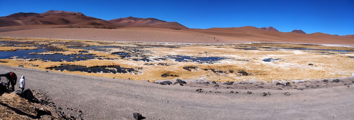 The Pujsa Salt Flat - Atacama Desert