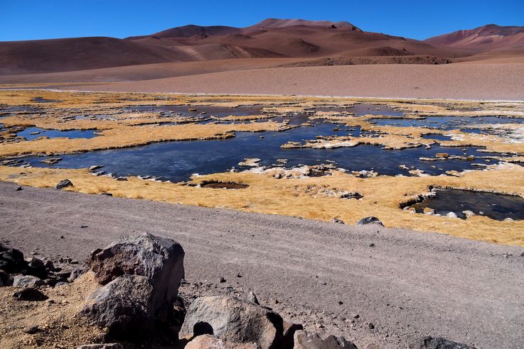 The Pujsa Salt Flat - Atacama Desert