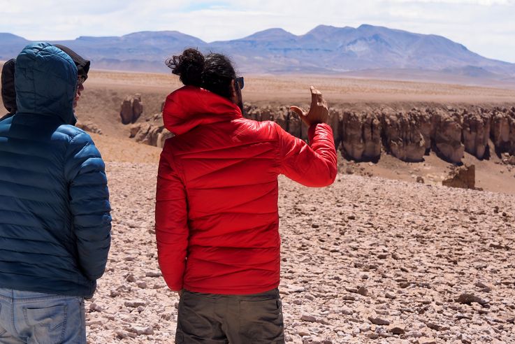 The Tara Salt Flat - Atacama Desert