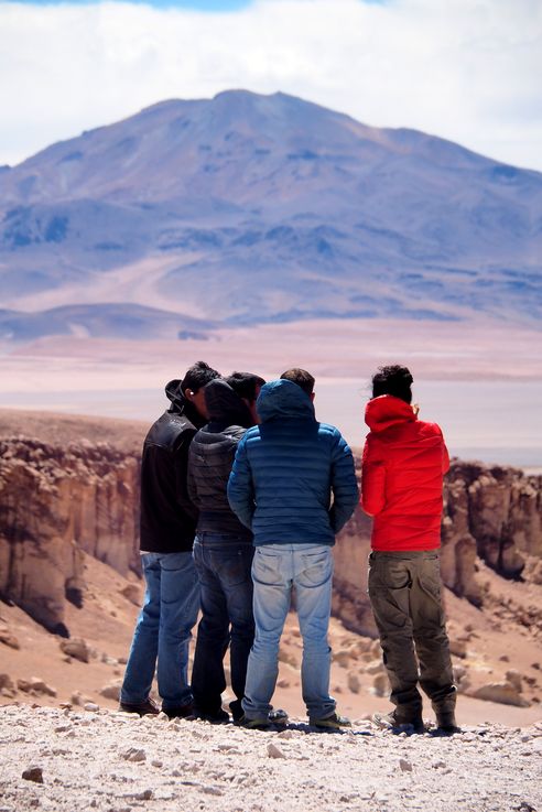 The Tara Salt Flat - Atacama Desert