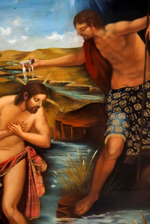 In the Saint John the Baptist Cathedral of Calama - Atacama Desert