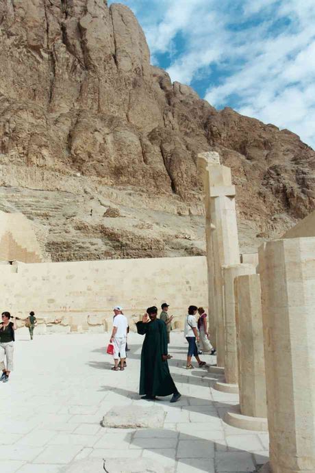At Hatshepsut's Temple