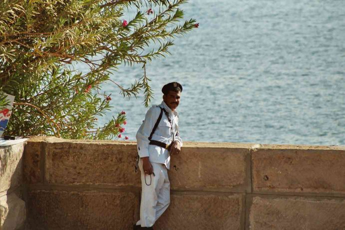 Guardia en Philae